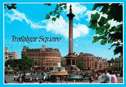 AK / Ansichtskarte London Trafalgar Square Kat. City of London