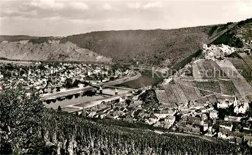 AK / Ansichtskarte Traben Trarbach Panorama Weinberge Kat. Traben Trarbach