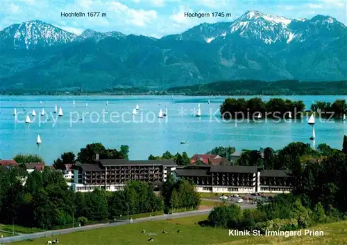 AK / Ansichtskarte Prien Chiemsee Klinik St Irmingard Bayerische Alpen Kat. Prien a.Chiemsee