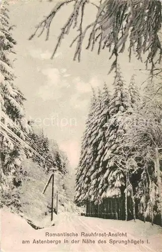 AK / Ansichtskarte Astenberg Romantische Rauhfrost Winterlandschaft Kat. Schmallenberg