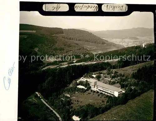 AK / Ansichtskarte Niedersfeld Luftaufnahme Kat. Winterberg