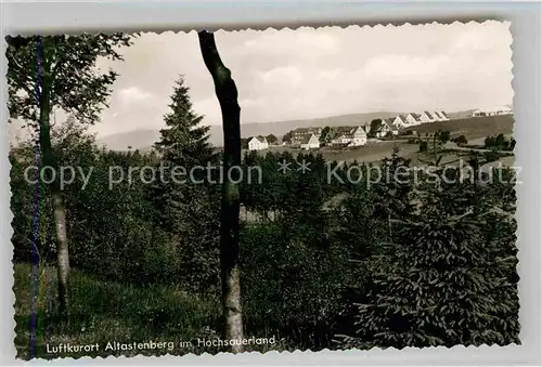 AK / Ansichtskarte Altastenberg Panorama Kat. Winterberg