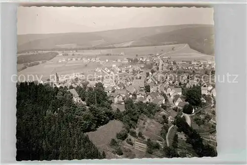 AK / Ansichtskarte Eversberg Flugaufnahme Kat. Meschede