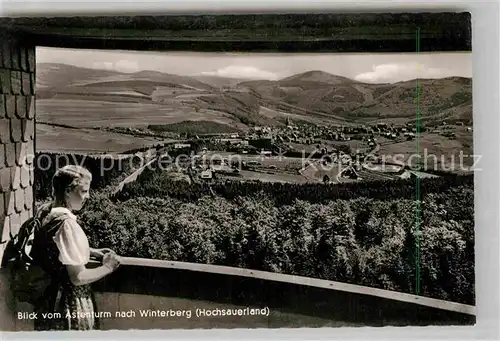 AK / Ansichtskarte Winterberg Hochsauerland Astenturm Winterberg Kat. Winterberg