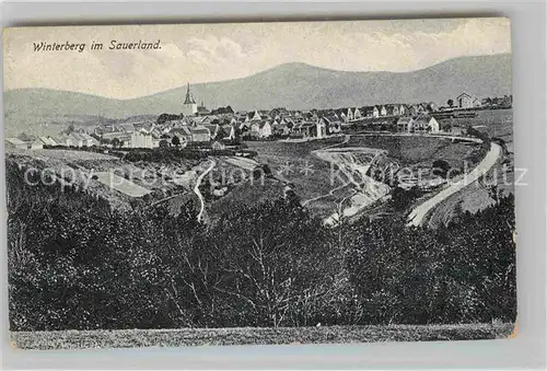 AK / Ansichtskarte Winterberg Hochsauerland Panorama Kat. Winterberg