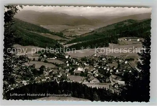 AK / Ansichtskarte Niedersfeld Panorama Kat. Winterberg