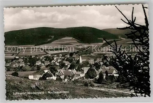 AK / Ansichtskarte Niedersfeld Panorama Kat. Winterberg