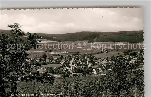 AK / Ansichtskarte Niedersfeld Panorama Kat. Winterberg