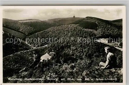 AK / Ansichtskarte Winterberg Hochsauerland Nuhnetal hoher Astenberg Kat. Winterberg