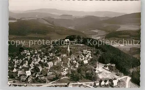 AK / Ansichtskarte Eversberg Flugaufnahme Kat. Meschede