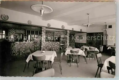 AK / Ansichtskarte Astenturm Hochsauerland Restaurant Speisesaal Kat. Winterberg