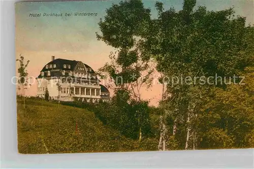 AK / Ansichtskarte Winterberg Hochsauerland Hotel Parkhaus Kat. Winterberg