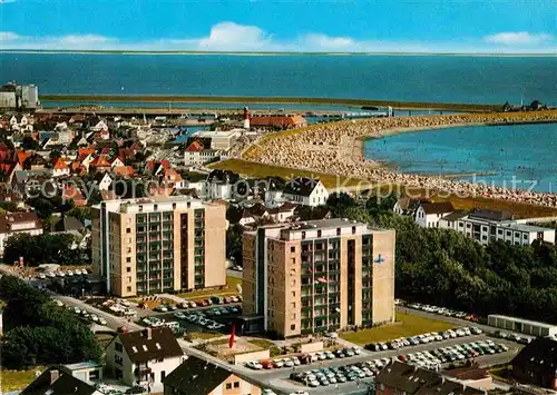 AK / Ansichtskarte Buesum Nordseebad Panorama Kat. Buesum