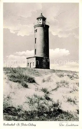 AK / Ansichtskarte St Peter Ording Leuchtturm  Kat. Sankt Peter Ording