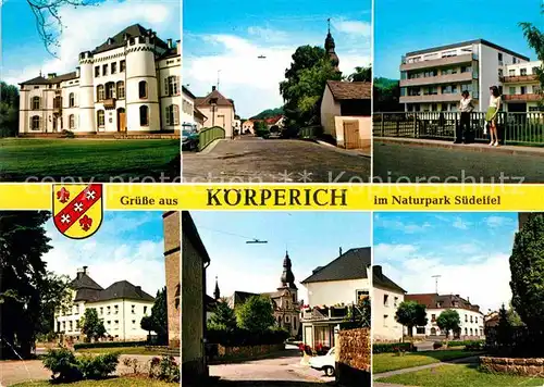 AK / Ansichtskarte Koerperich Eifel Naturpark Suedeifel Teilansichten Kat. Koerperich