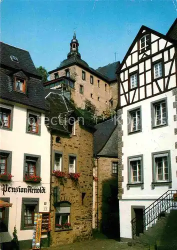 AK / Ansichtskarte Beilstein Mosel Marktplatz Pension Arnoldi Kat. Beilstein