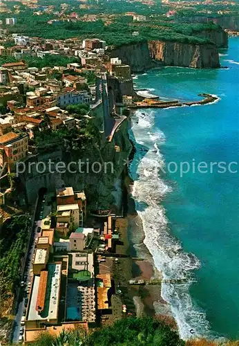 AK / Ansichtskarte Sorrento Campania Panorama e spiaggia Alimuri Kat. Sorrento