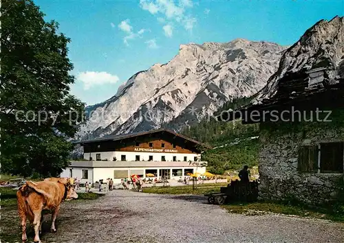 AK / Ansichtskarte Gramaialm Alpengasthof im Falzthurntal Kat. Eben am Achensee