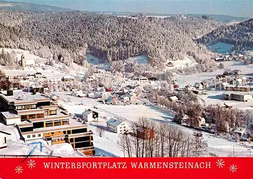 AK / Ansichtskarte Warmensteinach Panorama Hotel Kat. Warmensteinach Fichtelgebirge