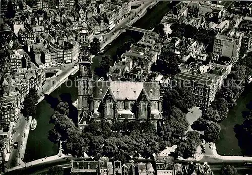 AK / Ansichtskarte Amsterdam Niederlande Fliegeraufnahme De Westerkerk  Kat. Amsterdam