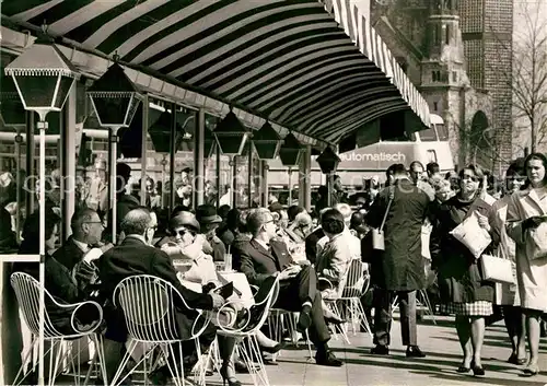 AK / Ansichtskarte Berlin Cafe Kranzler Kurfuerstendamm Kat. Berlin