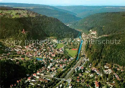 AK / Ansichtskarte Bad Liebenzell Fliegeraufnahme Kat. Bad Liebenzell