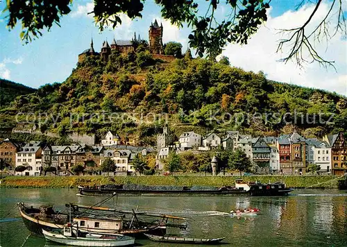 AK / Ansichtskarte Cochem Mosel Panorama mit Burg Kat. Cochem