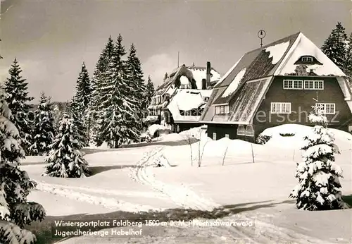 AK / Ansichtskarte Feldberg Schwarzwald Jugendherberge Hebelhof Kat. Feldberg (Schwarzwald)