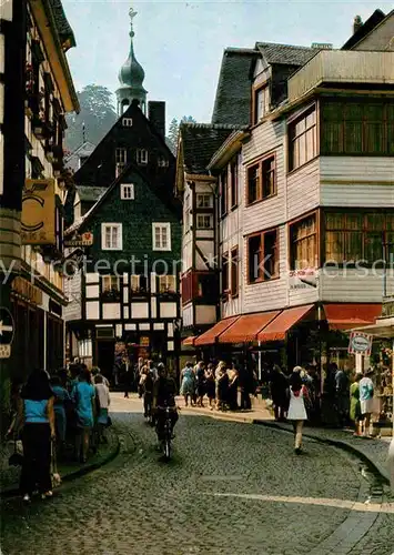 AK / Ansichtskarte Monschau Montjoie Strassenpartie Kat. Monschau