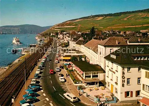 AK / Ansichtskarte Ruedesheim Rhein Rheinstrasse Kat. Ruedesheim am Rhein