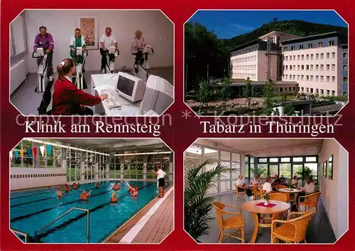 AK / Ansichtskarte Tabarz Klinik am Rennsteig Kat. Tabarz Thueringer Wald