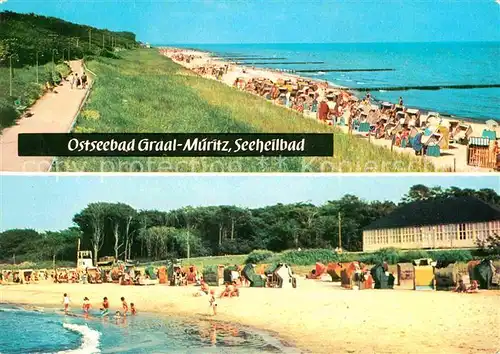 AK / Ansichtskarte Graal Mueritz Ostseebad Strand Kat. Seeheilbad Graal Mueritz