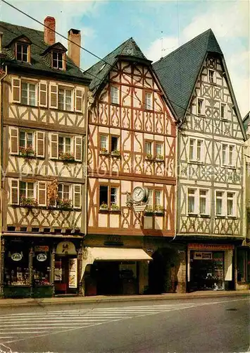 AK / Ansichtskarte Trier Alte Fachwerkhaeuser am Hauptmarkt Kat. Trier