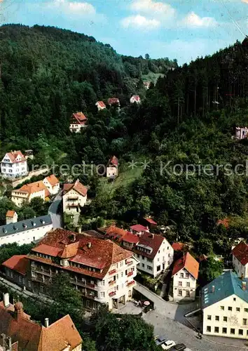 AK / Ansichtskarte Bad Berneck Hotel Bube Kat. Bad Berneck Fichtelgebirge