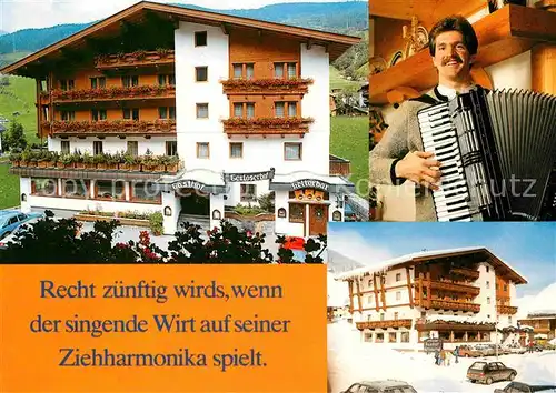 AK / Ansichtskarte Gerlos Hotel Restaurant Gerloserhof Singender Wirt Kat. Gerlos