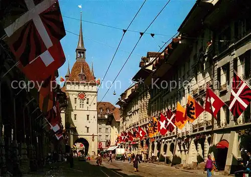 AK / Ansichtskarte Bern BE Marktgasse Kaefigturm  Kat. Bern