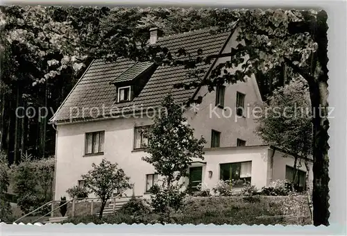 AK / Ansichtskarte Mollseifen Pension Haus Ruhberg Kat. Winterberg