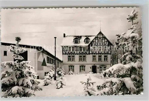 AK / Ansichtskarte Hoheleye Berghotel Auf der Hoheleye Winterlandschaft Kat. Winterberg