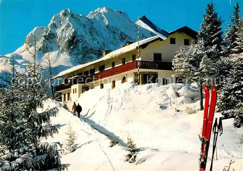 AK / Ansichtskarte Mittenwald Bayern St Anton Kranzberg Wettersteinspitze  Kat. Mittenwald