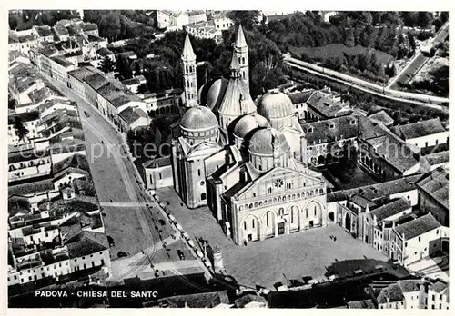 AK / Ansichtskarte Padova Basilica del Sant Antonio Basilika vista dall aereo Kat. Padova