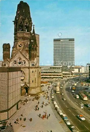 AK / Ansichtskarte Berlin Eruopa Center mit Kaiser Wilhelm Gedaechtniskirche Kat. Berlin