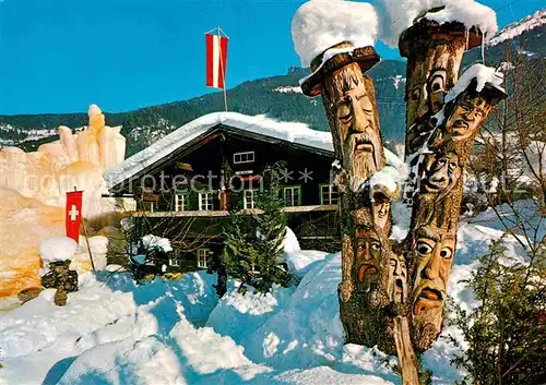 AK / Ansichtskarte Mayrhofen Zillertal Studio Alte Muehle Holzschnitzereien Edelsteine Kat. Mayrhofen