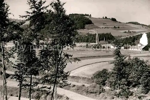 AK / Ansichtskarte Duedinghausen Medebach Panorama