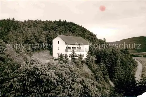 AK / Ansichtskarte Oberschledorn Cafe Waldhaus Kat. Medebach