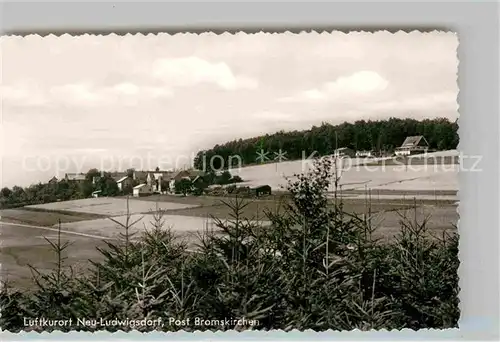 AK / Ansichtskarte Neuludwigsdorf Panorama Luftkurort Erholungsheim Pension Haus am hohen Wald Kat. Bromskirchen