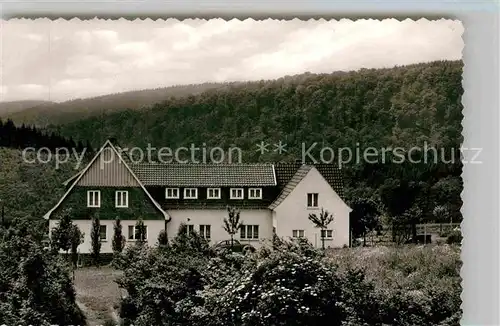 AK / Ansichtskarte Liesen Pension Haus zur schoenen Aussicht Kat. Hallenberg