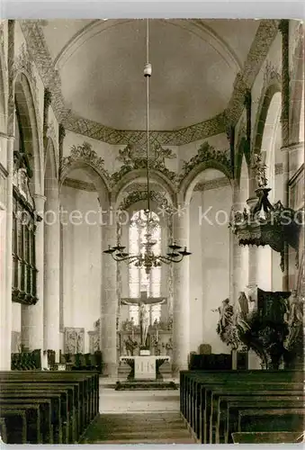 AK / Ansichtskarte Lich Hessen Marienstiftskirche Inneres Kat. Lich