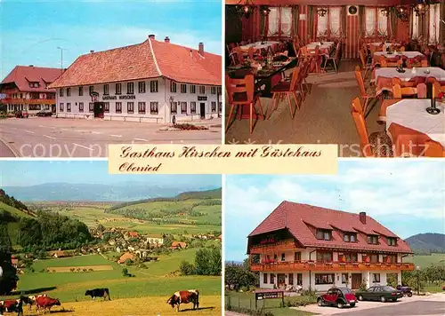 AK / Ansichtskarte Oberried Breisgau Gasthaus Hirschen mit Gaestehaus Panorama Kat. Oberried