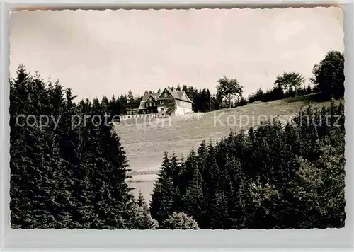 AK / Ansichtskarte Neuastenberg Haus Dortmund Kat. Winterberg