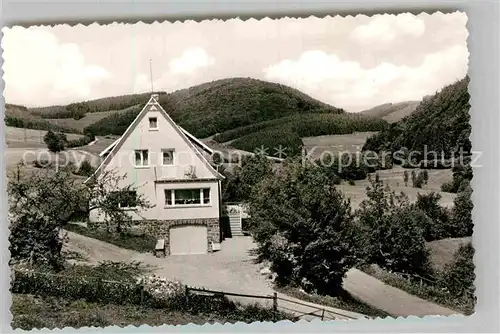 AK / Ansichtskarte Liesen Pension Liestal Luftkurort Kat. Hallenberg